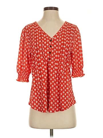 Fred David 3/4 Sleeve Blouse (view 1)
