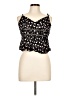 Mi ami 100% Rayon Black Sleeveless Top Size L - photo 1