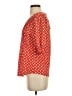 Fred David Red 3/4 Sleeve Blouse Size S - photo 5