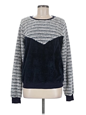 Hem & Thread Pullover Sweater (view 1)