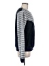 Hem & Thread Chevron-herringbone Blue Pullover Sweater Size M - photo 4
