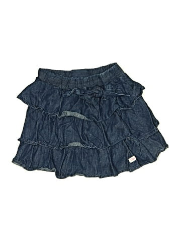 Ruffle Butts Denim Skirt (view 1)