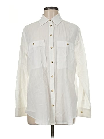 Club Monaco Long Sleeve Button-Down Shirt (view 1)