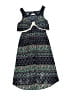 Star Ride 100% Polyester Print Green Dress Size 7 - 8 - photo 2