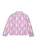 Eddie Bauer 100% Polyester Print Pink Track Jacket Size 7 - 8 - photo 2
