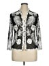 JS Collections Silver Cardigan Size 14 - photo 1