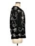 Lauren Michelle Black 3/4 Sleeve Blouse Size M - photo 4