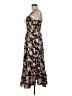 Grace Karin Floral Black Cocktail Dress Size M - photo 5