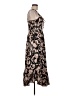 Grace Karin Floral Black Cocktail Dress Size M - photo 4