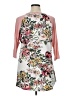 PIPHANY Floral Pink 3/4 Sleeve T-Shirt Size XL - photo 2