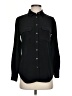 Equipment 100% Silk Black Long Sleeve Silk Top Size XS - photo 1