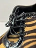 Fendi Animal Print Black Heels Size EU 37 - photo 5