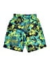 Speedo 100% Polyester Green Board Shorts Size S (kids) - photo 2