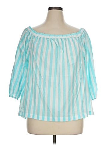 Crown & Ivy 3/4 Sleeve Blouse (view 1)