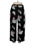 J.Jill Floral Black Casual Pants Size M - photo 2