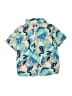 Old Navy Tropical Blue Short Sleeve Button-Down Shirt Size 3T - photo 2