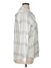 Lucky Brand Plaid Silver Long Sleeve Button-Down Shirt Size XL - photo 4
