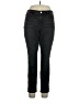 Athleta Chevron-herringbone Black Jeans Size 12 - photo 1