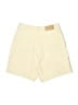 Zara Solid Yellow Khaki Shorts Size 2 - photo 2