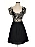 Express Paisley Black Cocktail Dress Size 0 - photo 1