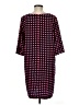 Gap 100% Polyester Polka Dots Red Casual Dress Size M - photo 2