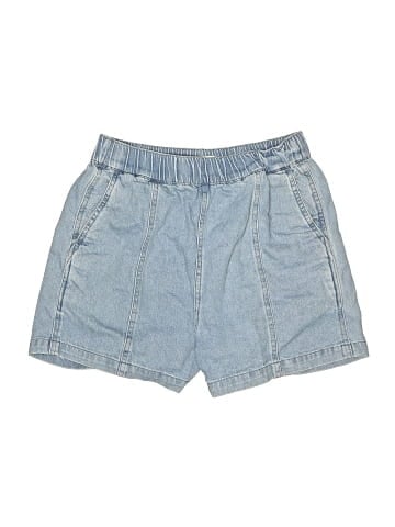 Madewell Denim Easy Pull-On Shorts in Rathmore Wash (view 1)