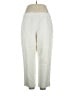 Ellen Tracy Solid Ivory Casual Pants Size 14 - photo 1