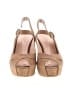 Stuart Weitzman 100% Leather Tan Wedges Size 7 1/2 - photo 2