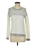 Princess Vera Wang Argyle Silver Pullover Sweater Size S - photo 1