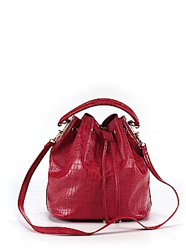 topshop red bucket bag