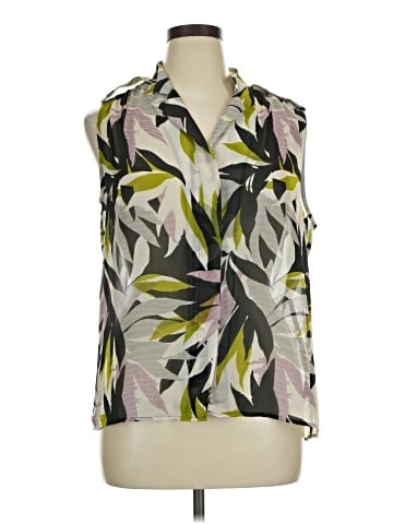 Worthington Sleeveless Blouse (view 1)