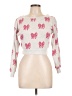 Vintage Havana Hearts Pink Pullover Sweater Size 10 - 12 - photo 1