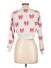 Vintage Havana Hearts Pink Pullover Sweater Size 10 - 12 - photo 2