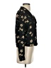 Sunday Best 100% Polyester Floral Black 3/4 Sleeve Blouse Size S - photo 4