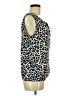 Ann Taylor LOFT 100% Polyester Ivory Sleeveless Blouse Size M - photo 4