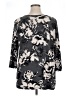 Clara Sun Woo Gray 3/4 Sleeve Blouse Size 1X - photo 2