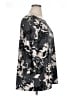 Clara Sun Woo Gray 3/4 Sleeve Blouse Size 1X - photo 4