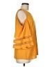 Unbranded 100% Polyester Orange Casual Dress Size M - photo 4