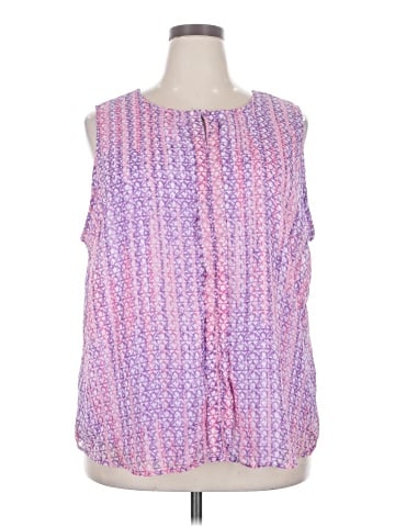Cj Banks Sleeveless Blouse (view 2)