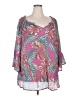 Spense Pink 3/4 Sleeve Blouse Size 2X - photo 2