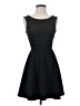 Peppermint Solid Black Cocktail Dress Size S - photo 1