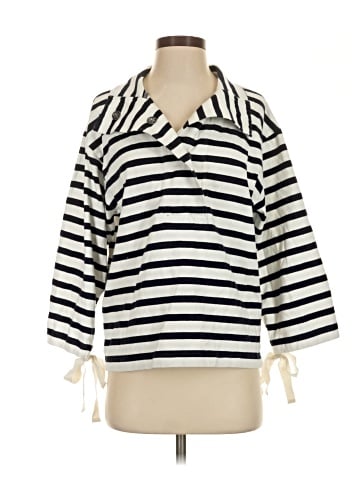 J.Crew 3/4 Sleeve Button-Down Shirt (view 1)
