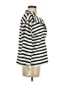 J.Crew 100% Cotton Stripes Ivory 3/4 Sleeve Button-Down Shirt Size S - photo 4