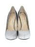 Jessica Simpson Metallic Ombre Silver Heels Size 8 - photo 2