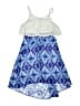 Emily West 100% Polyester Blue Dress Size 10 - photo 1