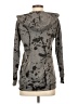 Stateside Animal Print Gray Pullover Sweater Size XS - photo 2