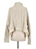 Pol 100% Polyester Ivory Turtleneck Sweater Size M - photo 2