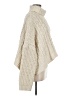 Pol 100% Polyester Ivory Turtleneck Sweater Size M - photo 4