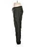 Athleta 100% Linen Chevron-herringbone Green Linen Pants Size 8 - photo 5