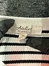 Atelier Stripes Ivory Short Sleeve Turtleneck Size XS - photo 7